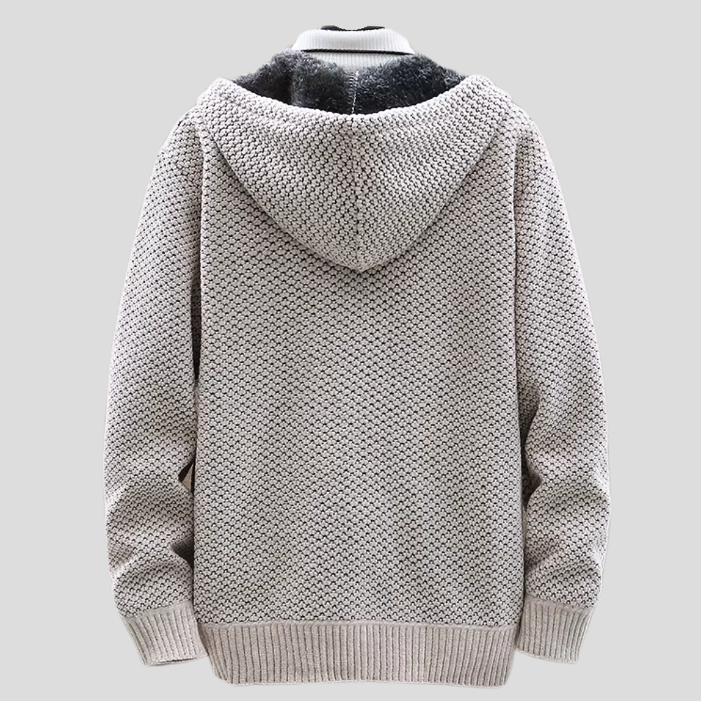 Oslo | Rozpinana Bluza z Polarową Podszewką