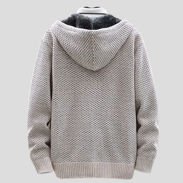 Oslo | Rozpinana Bluza z Polarową Podszewką