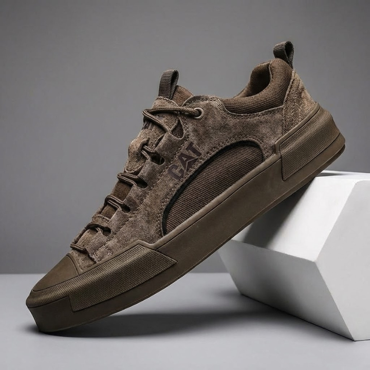 UrbanEdge | Skórzane Sneakersy Dzienne