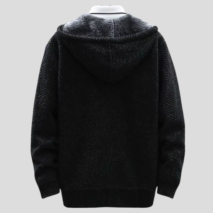 Oslo | Rozpinana Bluza z Polarową Podszewką