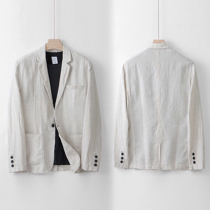 Davenport | Lniany elegancki komplet