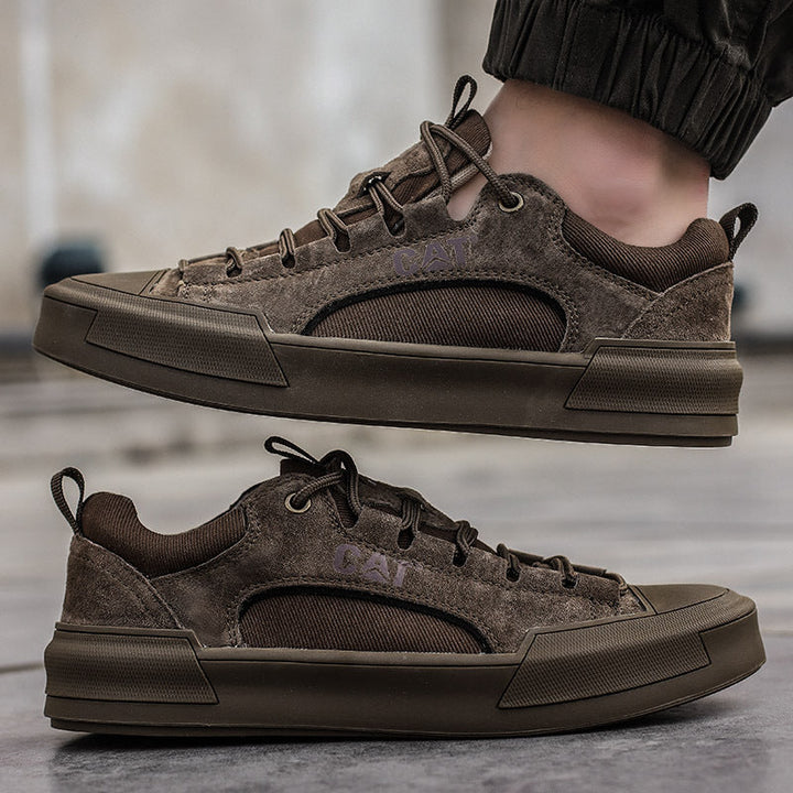 UrbanEdge | Skórzane Sneakersy Dzienne
