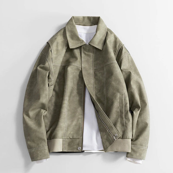 Benson | Kurtka Bomber ze Skóry