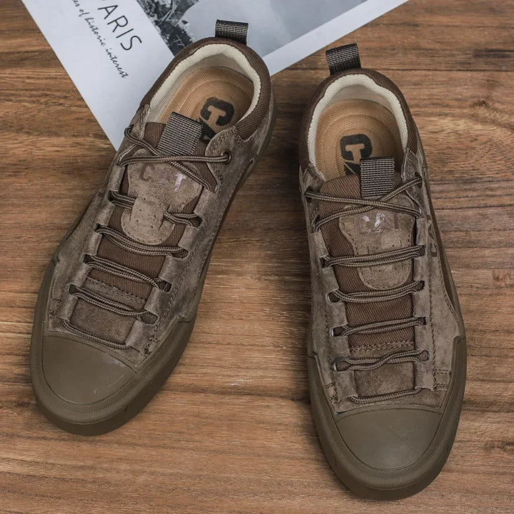 UrbanEdge | Skórzane Sneakersy Dzienne