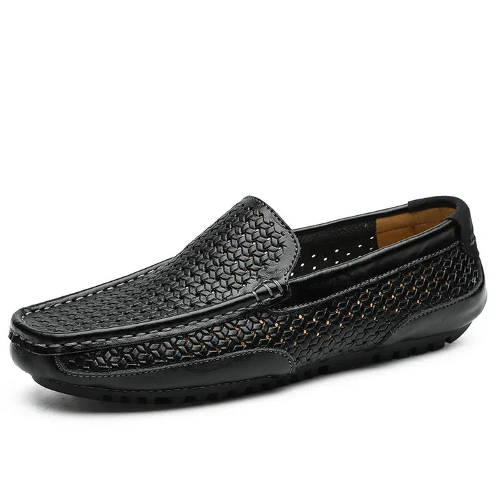 Hutton | Skórzane Mokasyny Premium