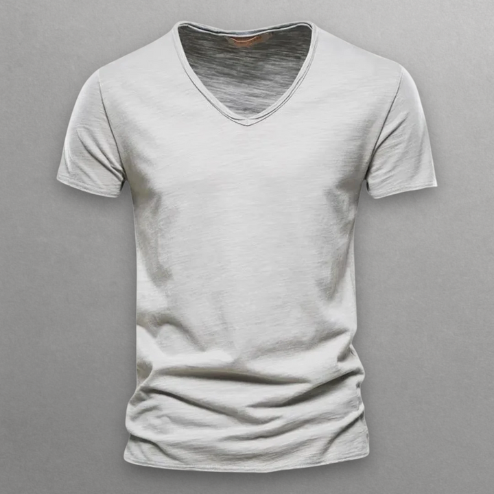 Nori | Bawełniana Koszulka V-neck