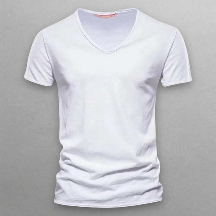 Nori | Bawełniana Koszulka V-neck