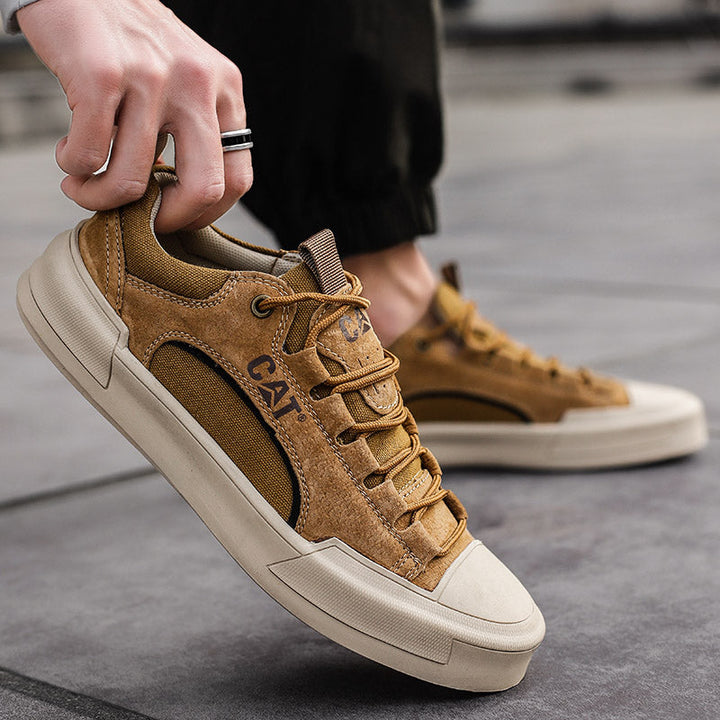 UrbanEdge | Skórzane Sneakersy Dzienne